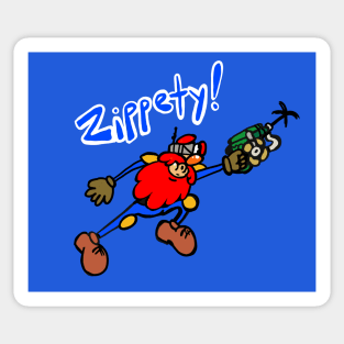 Deep Rock Galactic - Scout ZIPPETY Sticker